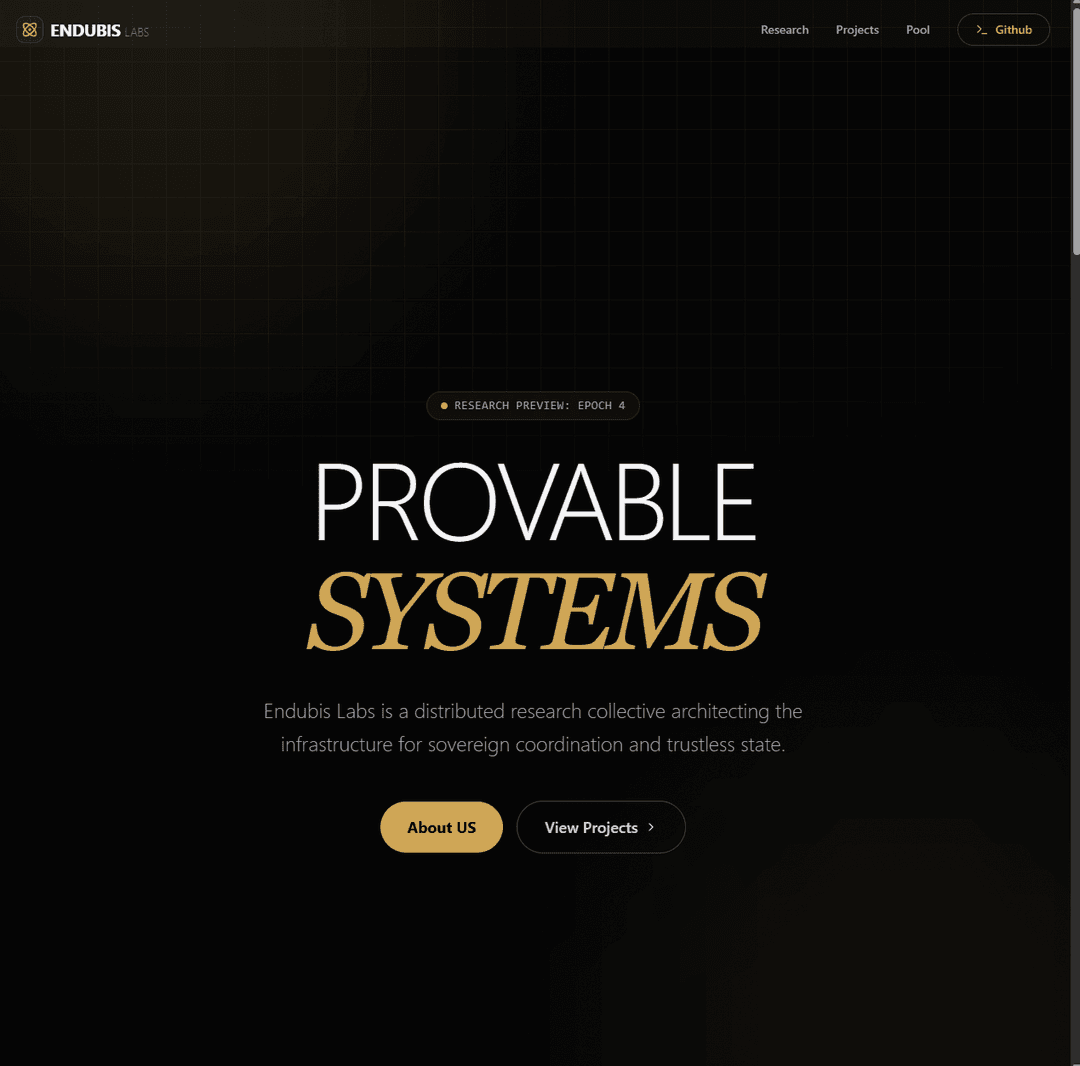 Provable Systems