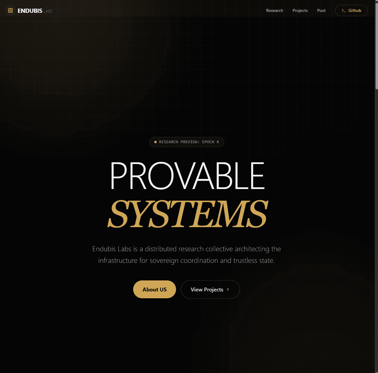 Provable Systems